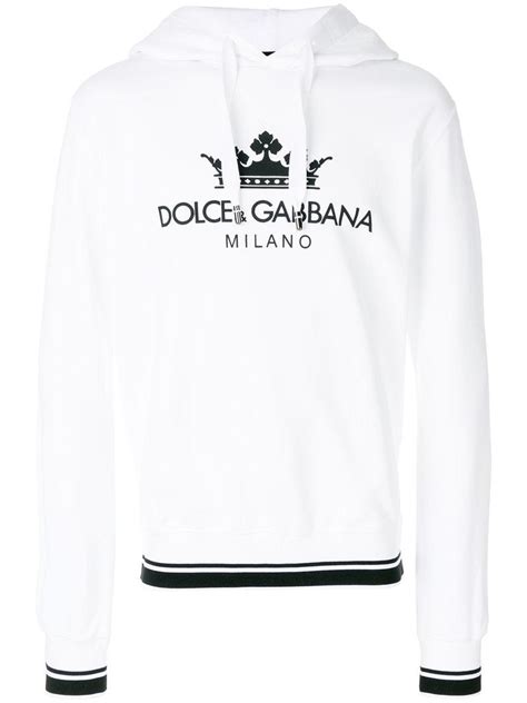 dolce gabbana mens hoodie|dolce gabbana hoodies men's.